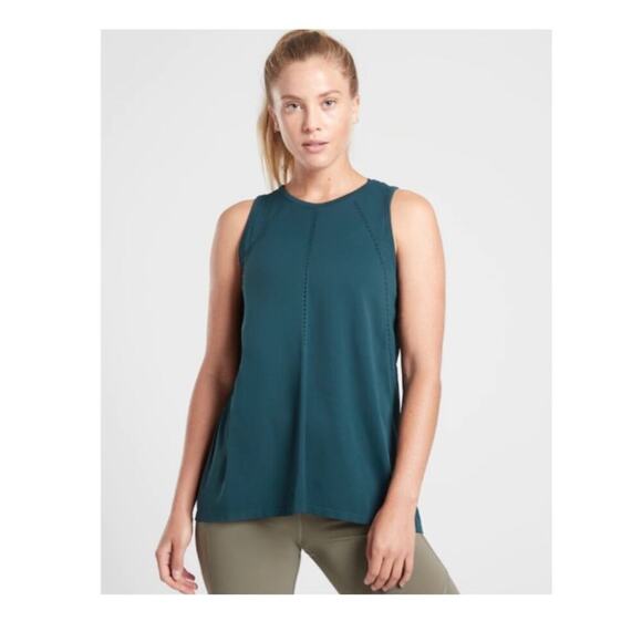 Athleta Foothills Tank in Teal Size Small - Picture 1 of 6